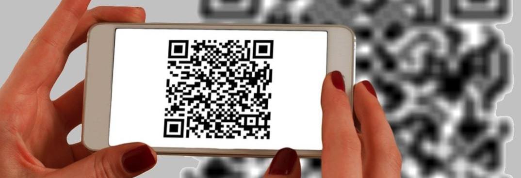 You can use quick response or QR codes to link your online and print marketing